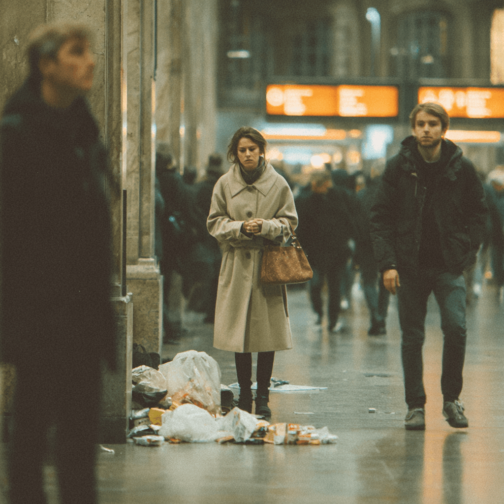 Aperçu : Hall de gare — Suspicion de vol